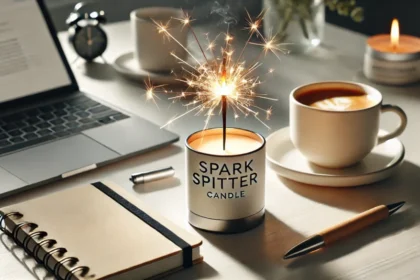 Sparkspitter Candle: Where Flame Meets Fantasy in a Scented Spell